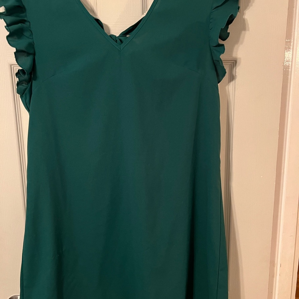 SHEIN Dark Green Dress